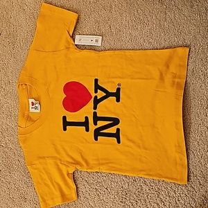NWT I ❤️  NY Short Sleeve t-shirt Size 6